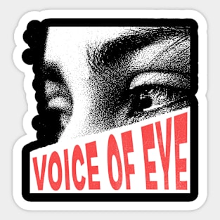 Voice of Eye music Sticker